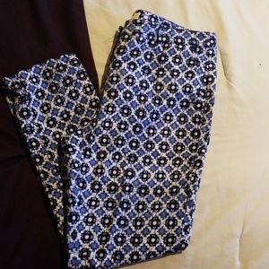 Womens ankle floral pant